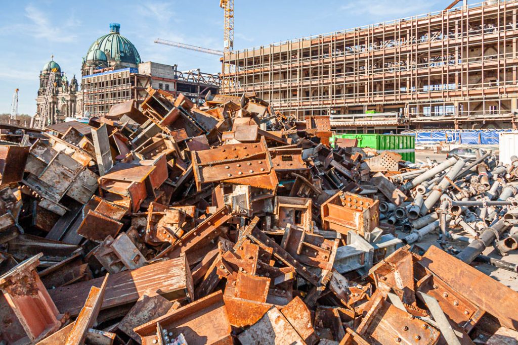 Dismantling of Palast der Republik in Berlin, Germany / © Foto: Georg Berg