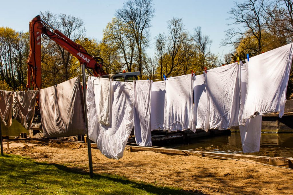 Laundry on the clothes lineATLAS / © Foto: Georg Berg