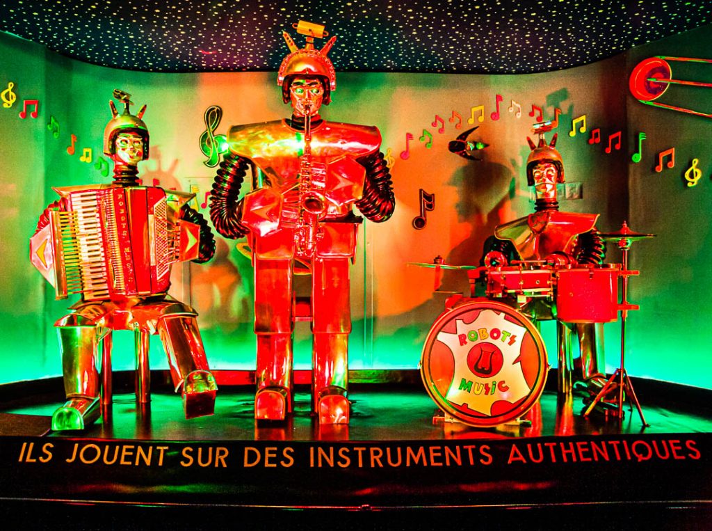 Robots Music - Sie spielen aber auf echten Instrumenten / © Foto: Georg Berg